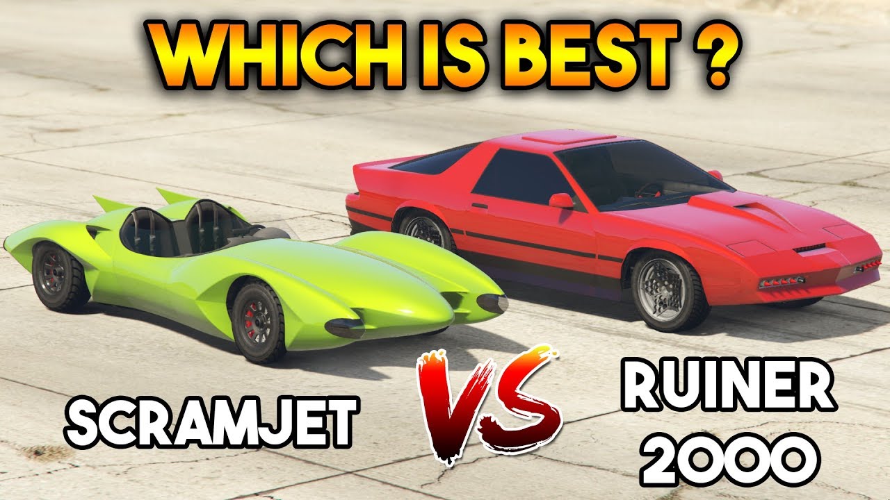 GTA 5 ONLINE : SCRAMJET VS RUINER 2000 (WHICH IS BEST?)