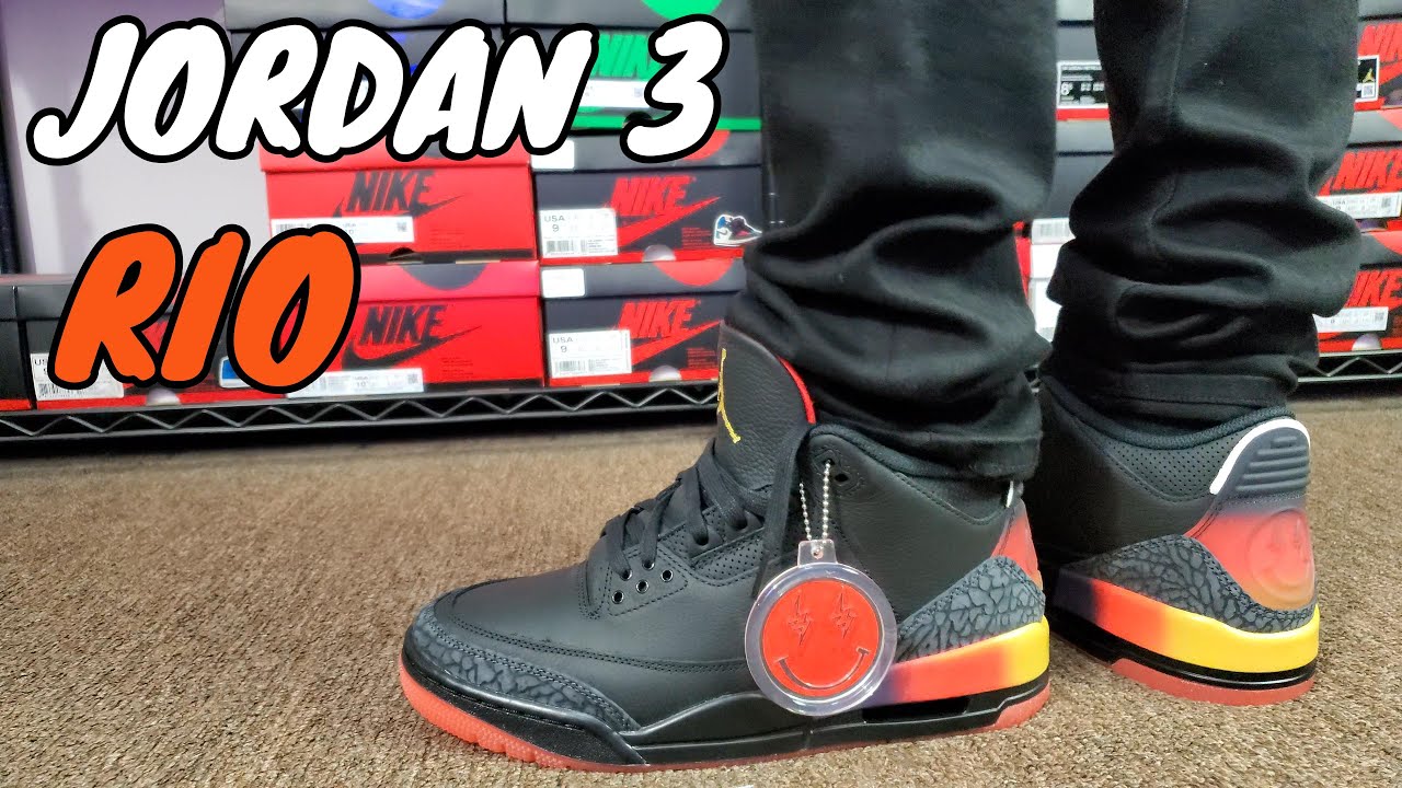 AIR JORDAN 3 J BALVIN RIO REVIEW & ON FEET