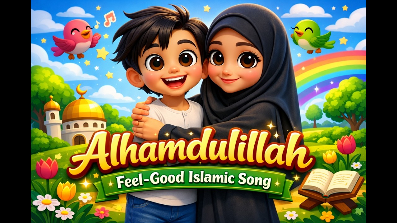 Alhamdulillah, Thank You Allah | Islamic Kids Rhyme