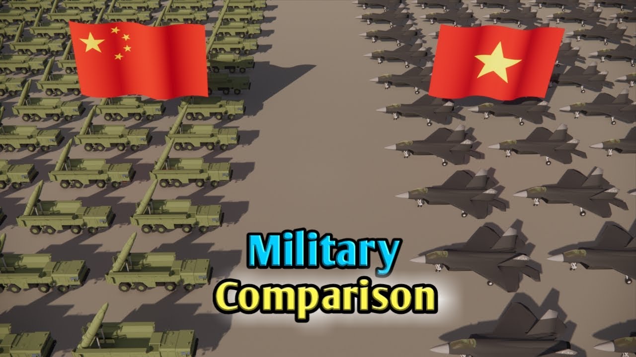 Vietnam vs China Military Power Comparison 2025
