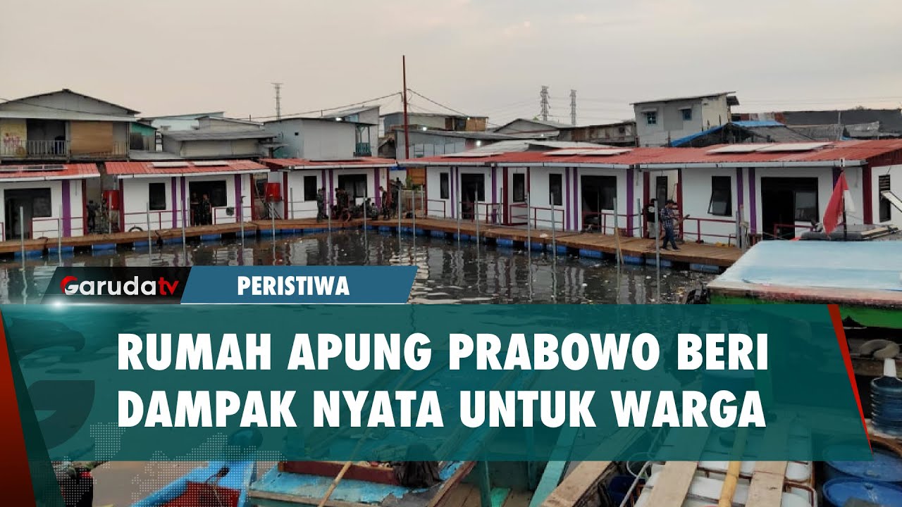 Dampak Positif Rumah Apung Prabowo bagi Warga Muara Angke