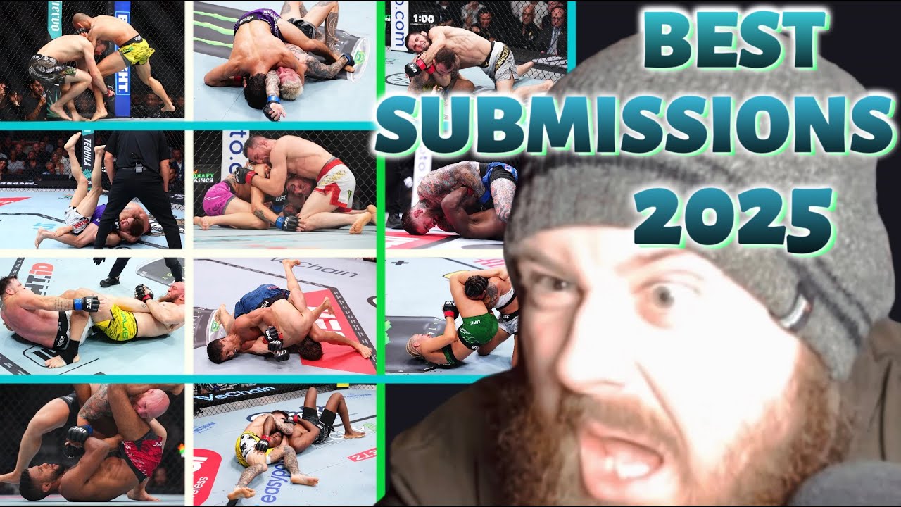 MMA GURU REACTS TO THE BEST UFC SUBMISSIONS OF 2025!