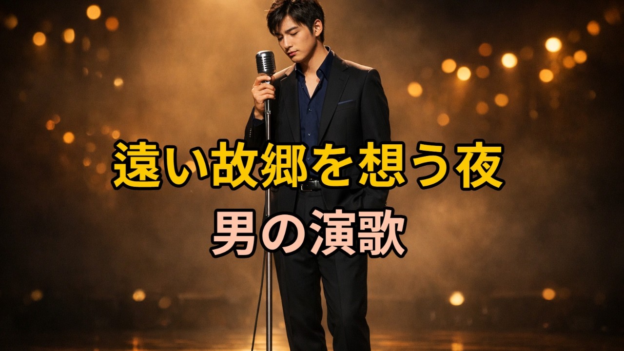 心に残る故郷の風景｜男の哀愁演歌