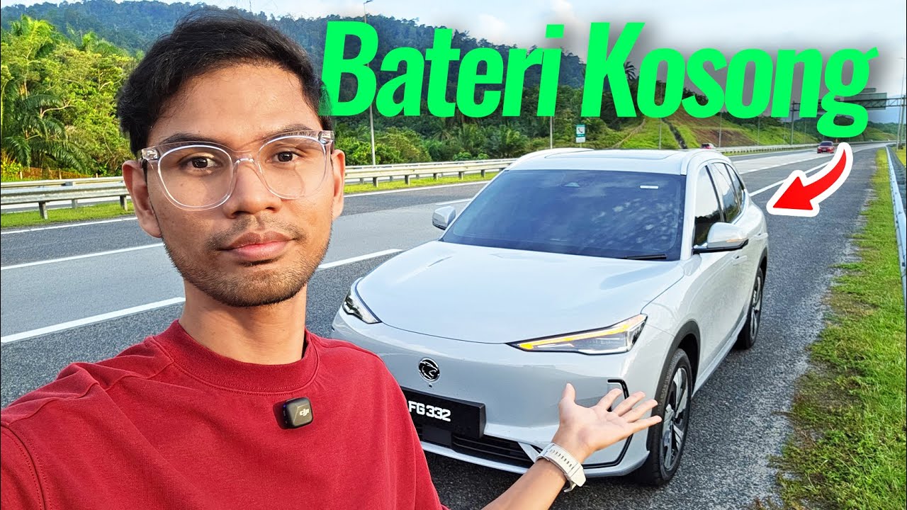 Bateri Habis Bawa 110KMH Sampai 0% Proton eMAS 7 ! 🔥
