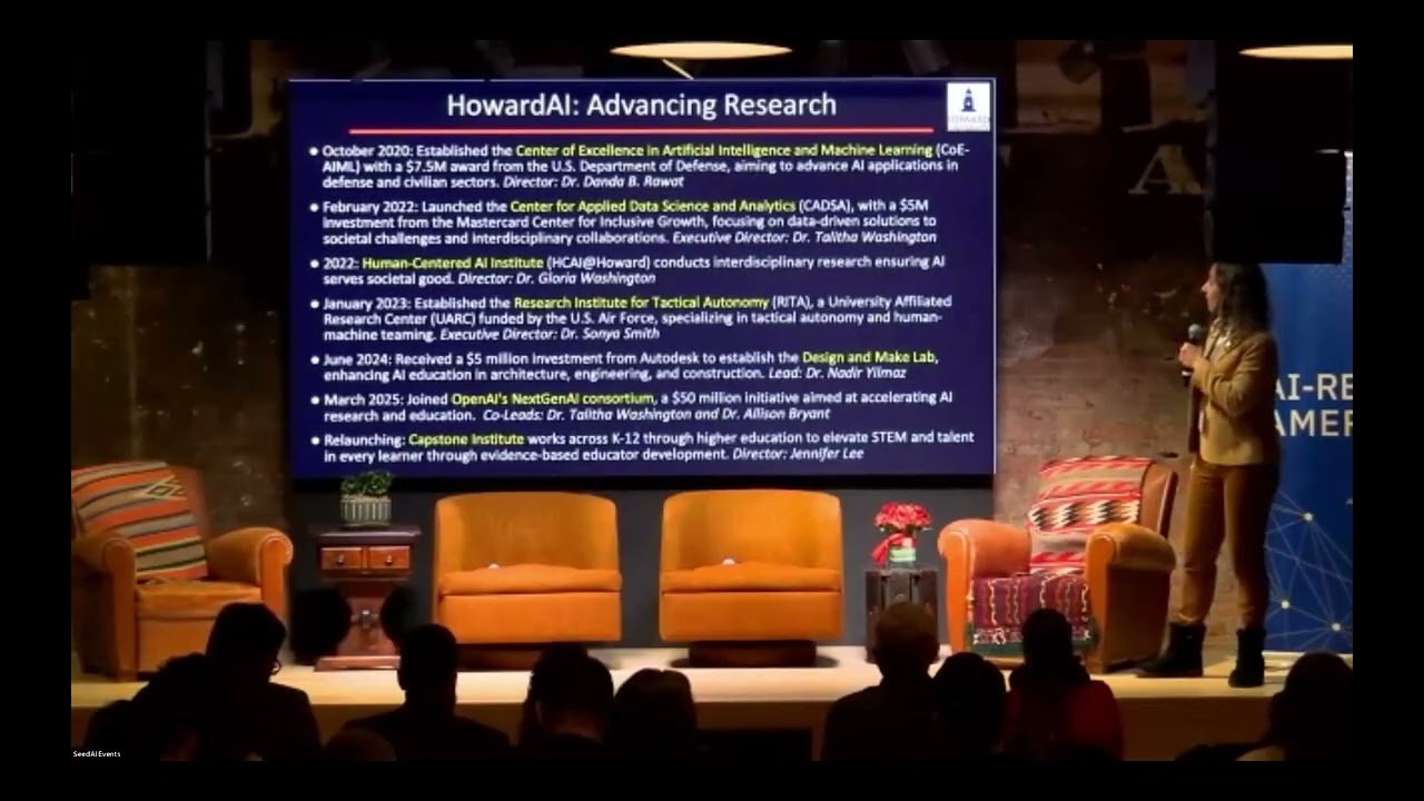 “The Architecture of AI Learning” with Dr. Talitha Washington