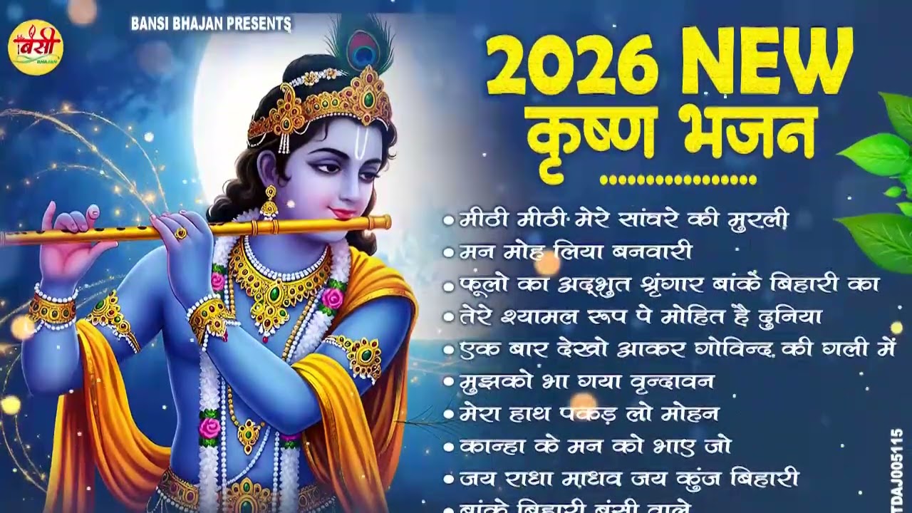 राधा कृष्णा भजन - 2026 New Krishna Bhajan | Superhit Radha Krishna Bhajan | कृष्णा भजन 2026