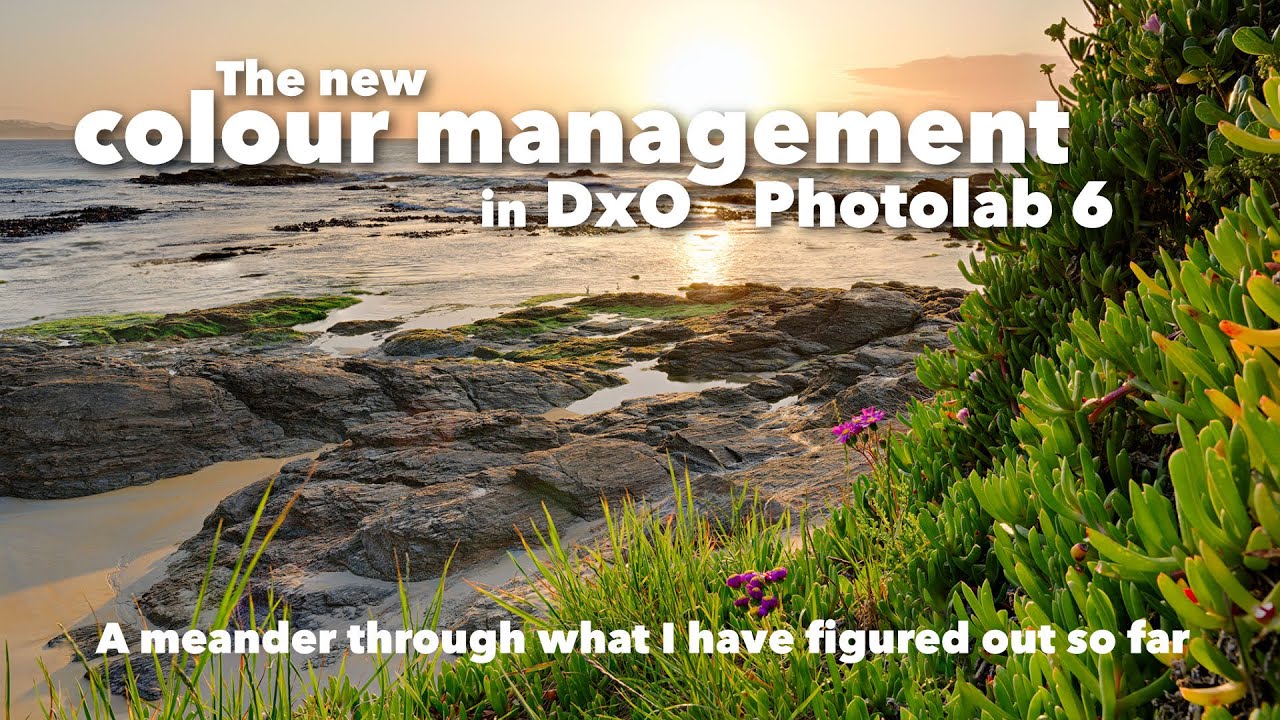 DxO Photolab 6's new colour management - My experience so far
