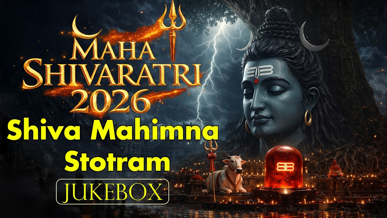 POWERFUL SHIVA mantra to remove negative energy - Shiva Mahimna Stotram (Mahashivratri Chants)