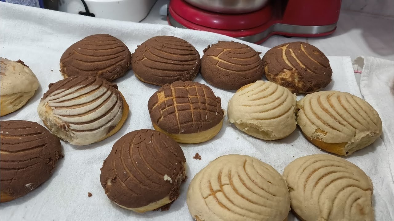 CONCHAS CASERAS DE MANTEQUILLA. RECETA FACIL.#recetafacil #canaldecocina #cocinaconsabor 