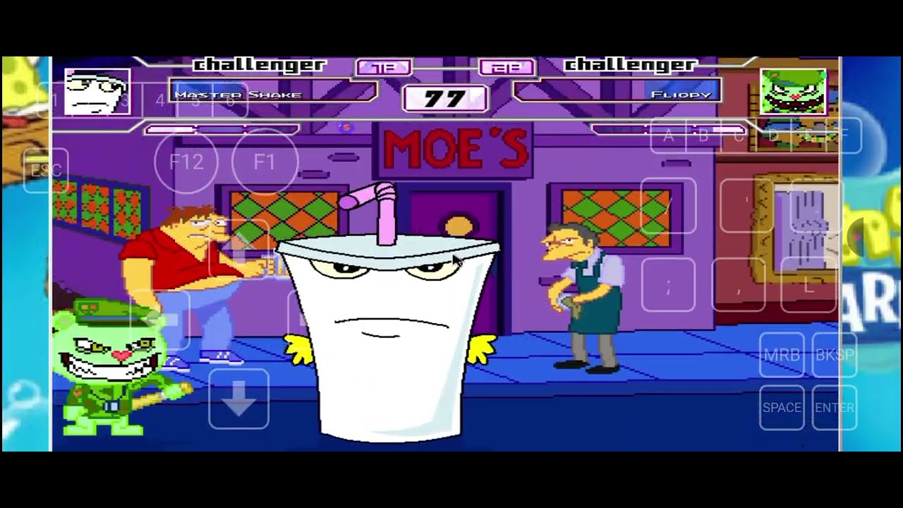 Mugen request:Master Shake vs Fliqpy #mugen #ikemen #winmugen #winlator