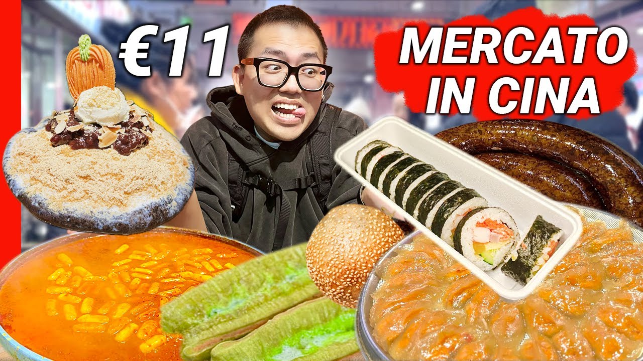 €11 di Streetfood al Mercato Mattutino a Confine tra Cina e Corea del Nord!!🇨🇳🇰🇵