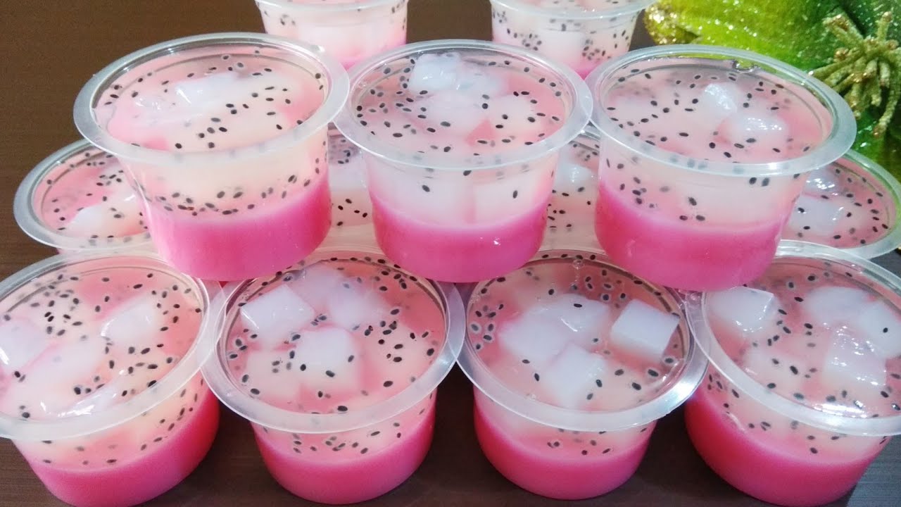 PUDING NUTRIJELL NATA DE COCO ENAK DAN SEGAR | IDE JUALAN | ISIAN SNACK BOX