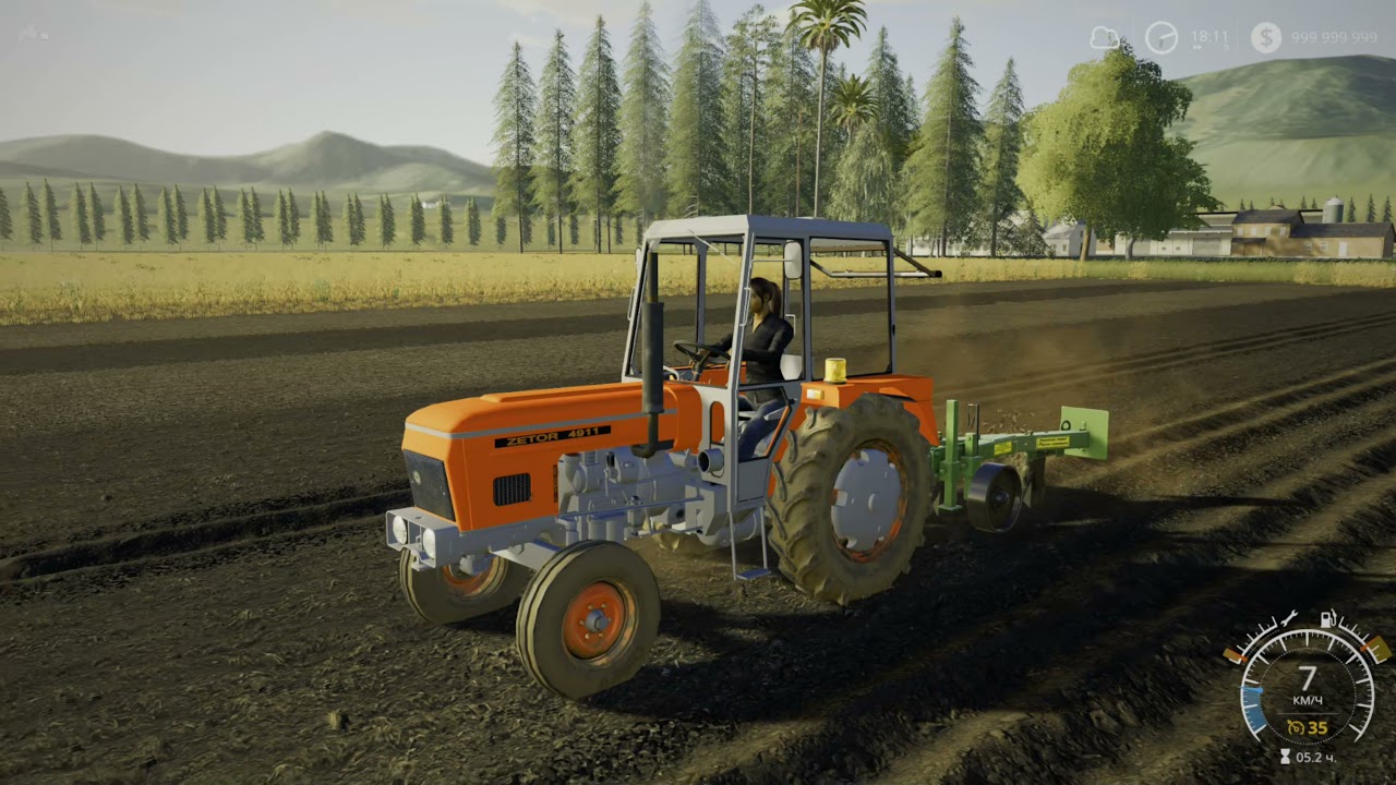 Farming Simulator 2019 mods Zetor 4911 w CAB