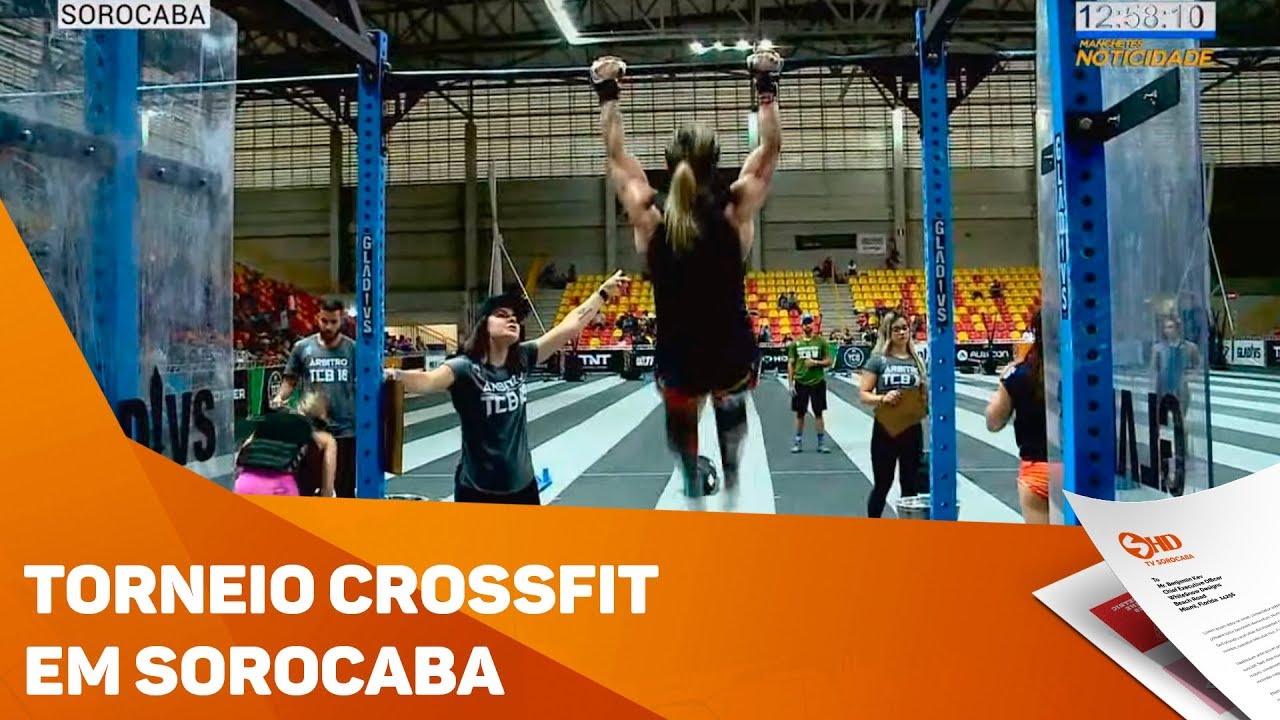 Atletas participam de torneio de Crossfit em Sorocaba - TV SOROCABA/SBT