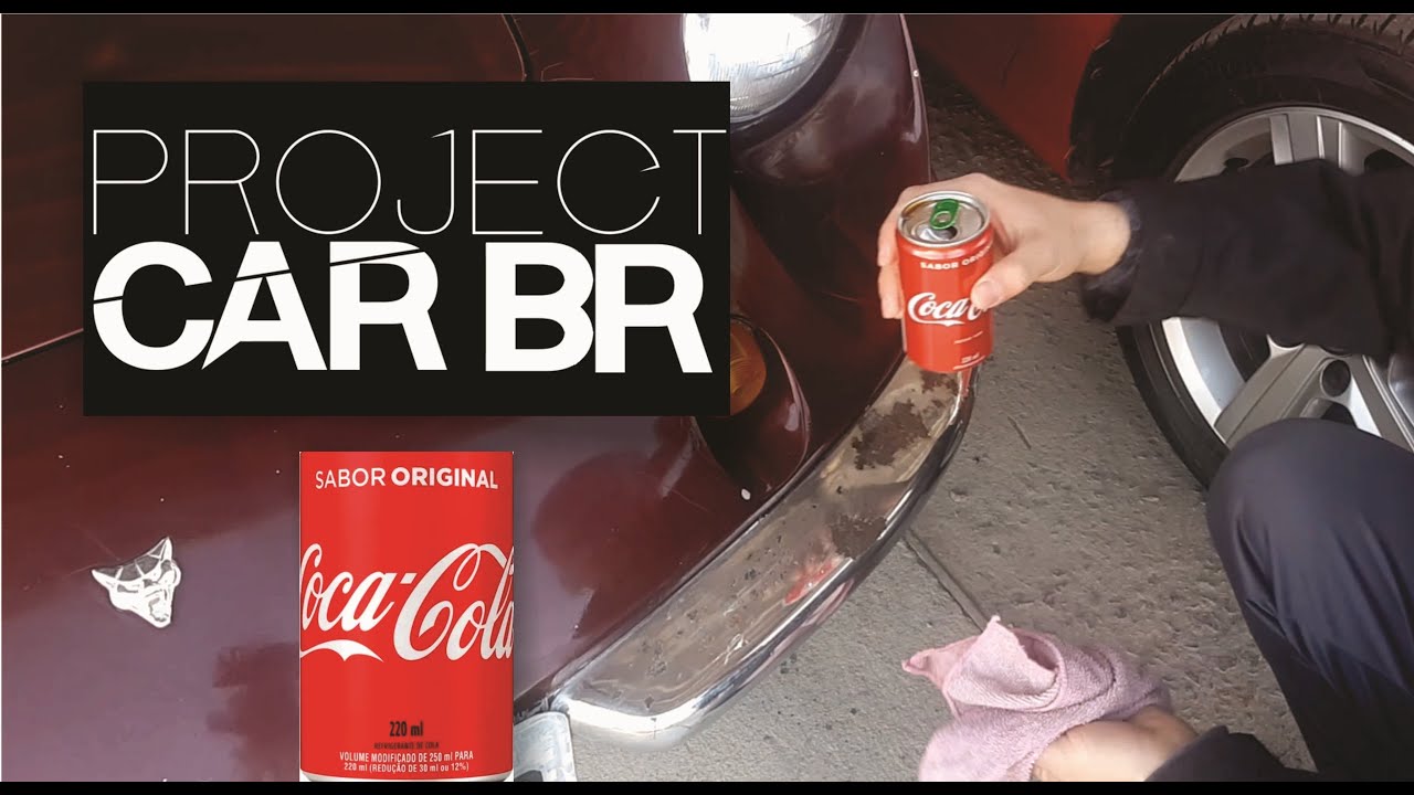 COCA-COLA remove ferrugem de para-choque?!?! VERDADE OU MITO?