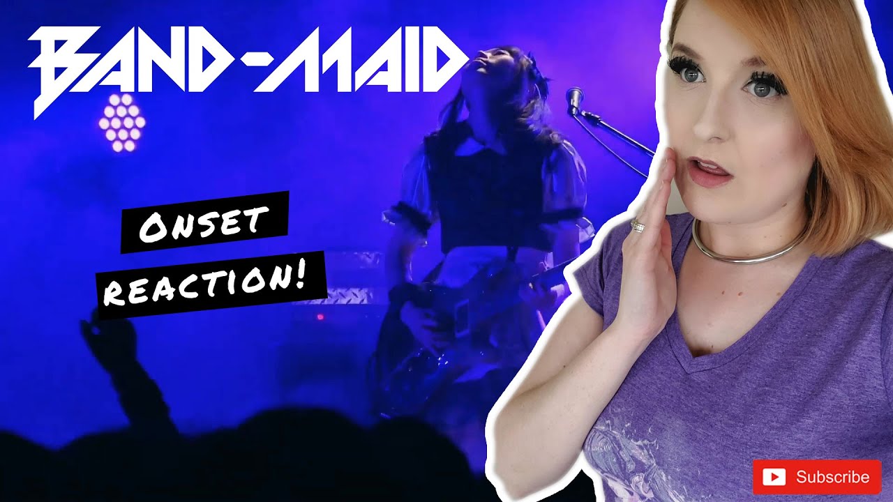 BAND-MAID - Onset (live) | REACTION