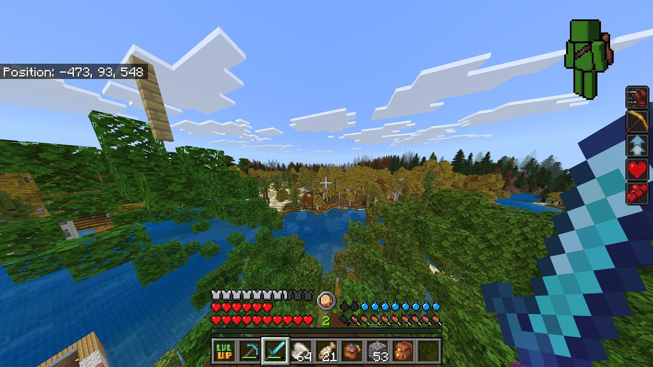 Day 9 of RLCraft Mod in Minecraft Bedrock