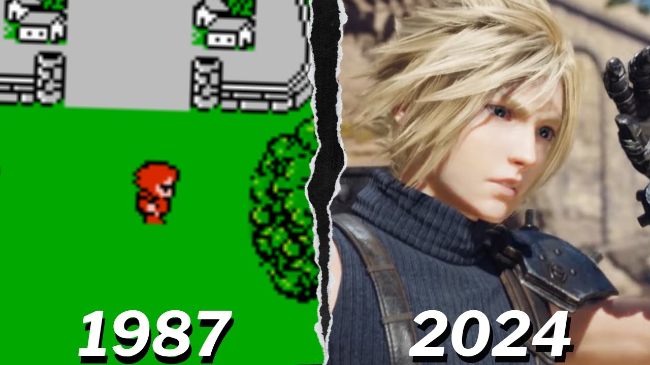 Evolution Of Final Fantasy Games [1987-2024]