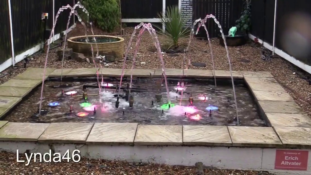 Big fountain.