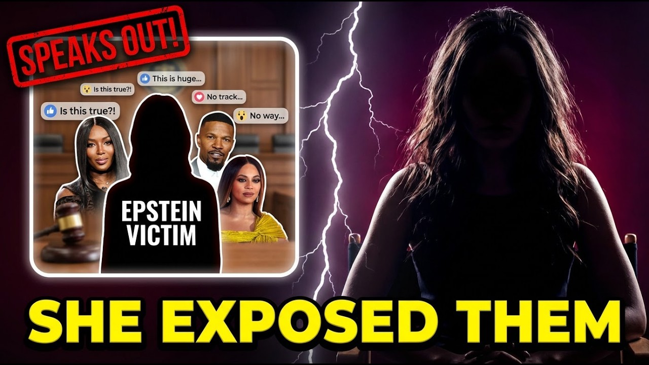 Epstein Victim SPEAKS OUT On Naomi Campbell, Jamie Foxx & Beyoncé… Shocking Claims!