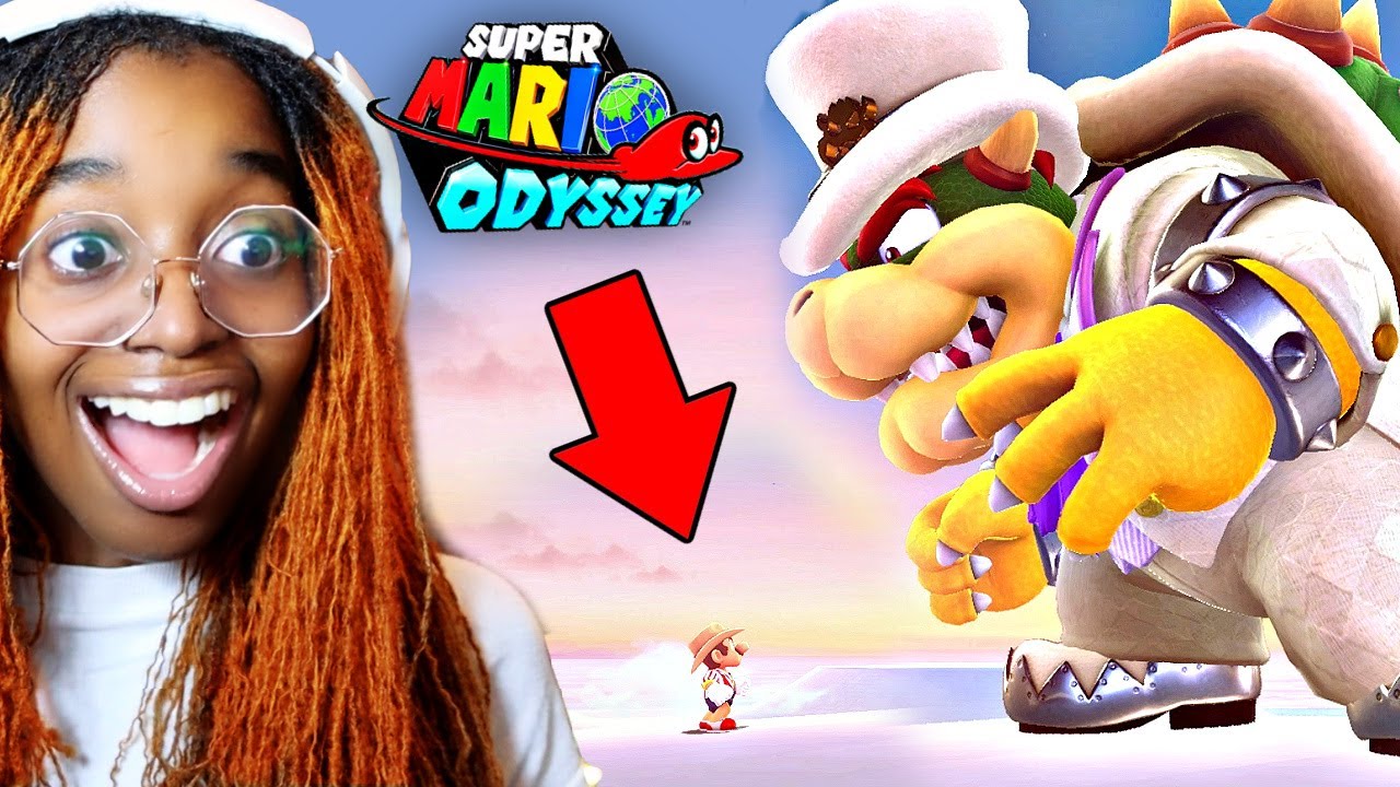 MARIO vs BOWSER but it looks IMPOSSIBLE | Super Mario Odyssey Part 2