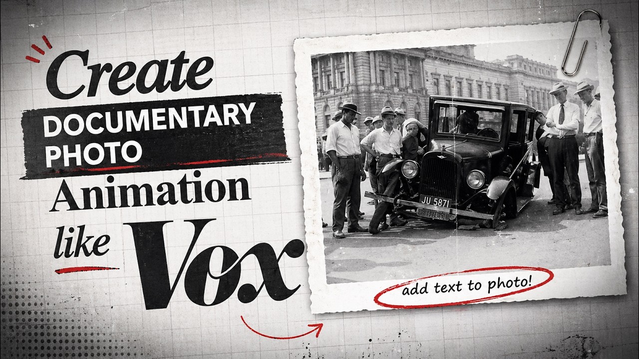 How to Animate Photos in Vox Style | After Effects Tutorial