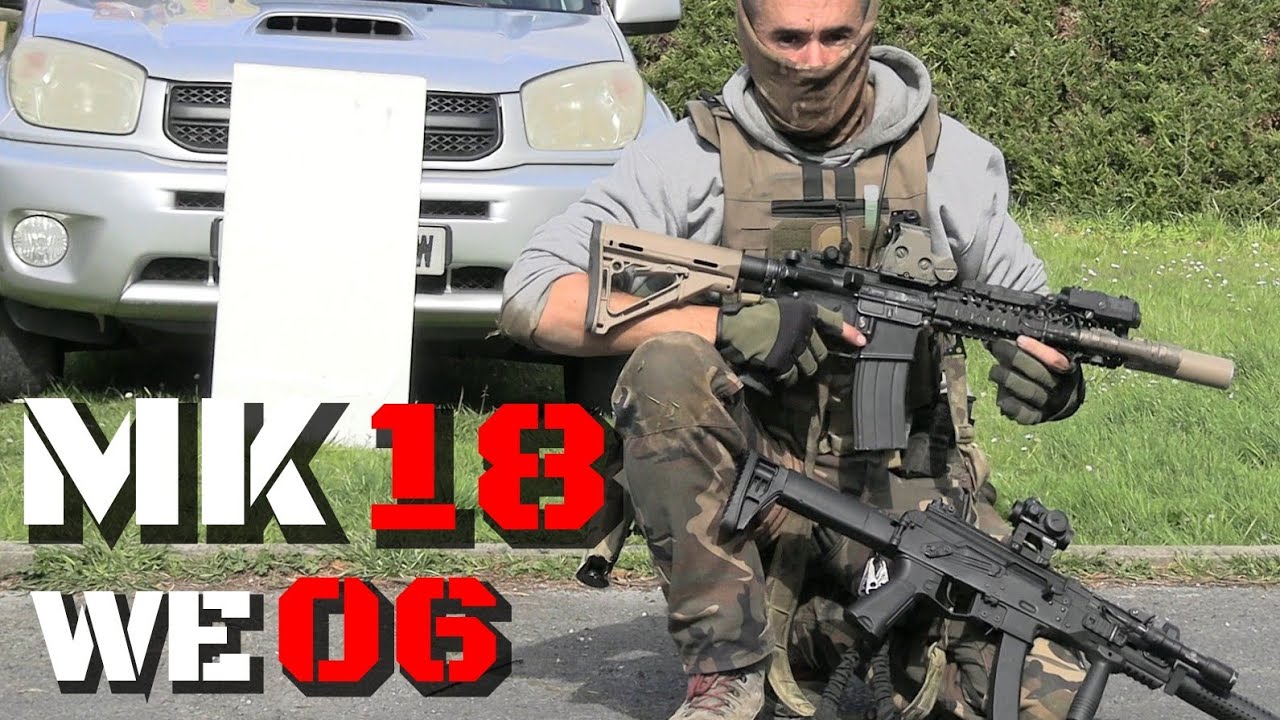 airsoft training with 💥 MK18 MWS and WELL PRO WE06 GBBR, 01/03/2025
