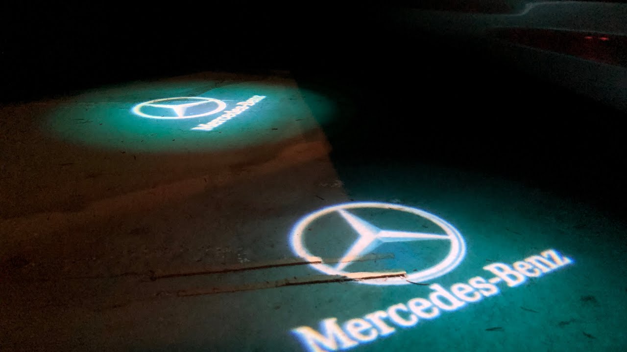 Как установить подсветку логотипа Mercedes Benz. После 1 года использования.