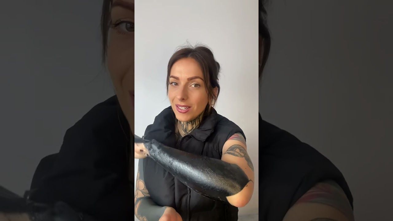 Blackwork tetoválás kezelés és vlog-az első egy hét