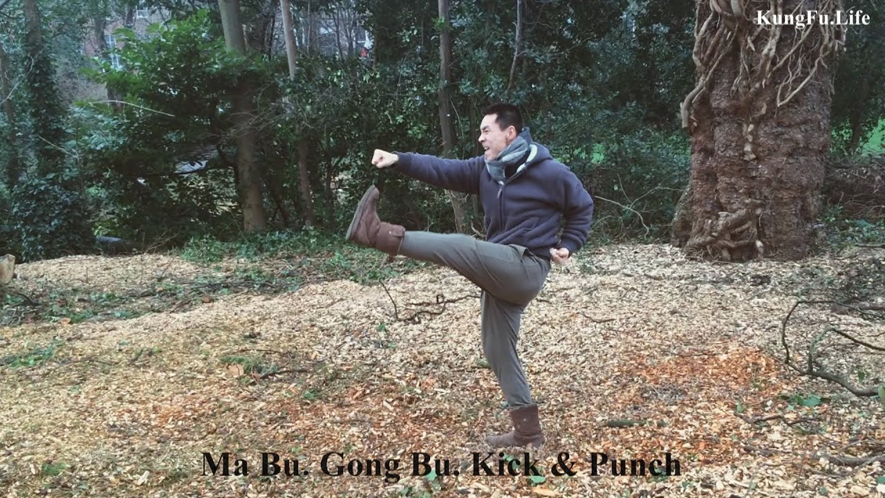 Ma Bu, Gong Bu, Punch & Kick – Drill Practice
