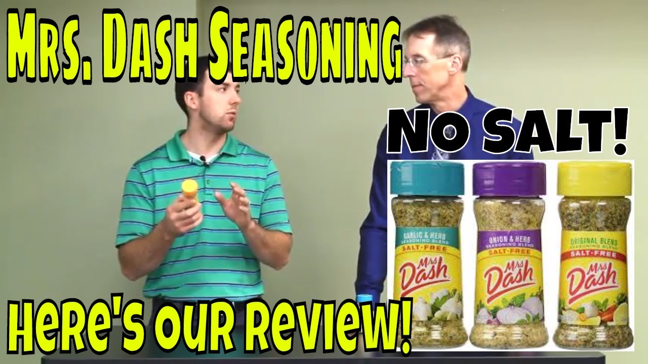 Mrs. Dash Seasoning, NO Salt! Here's Our Review!