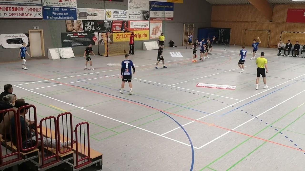 16.11.2024 Handball Bundesliga U17 HLZ friesenheim/hochdorf-Budenheim 31:32.. 2.halbzeit