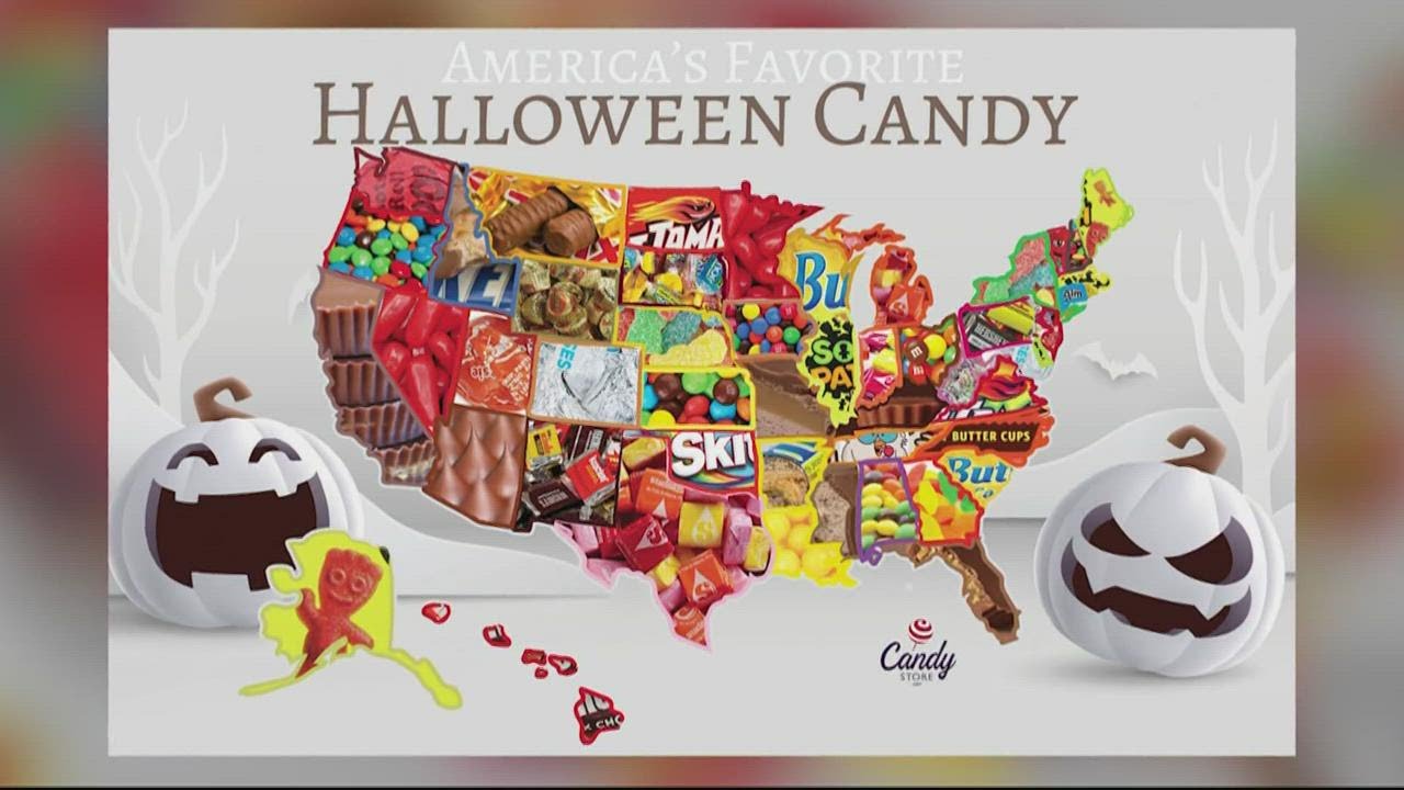 America's favorite Halloween candy by state