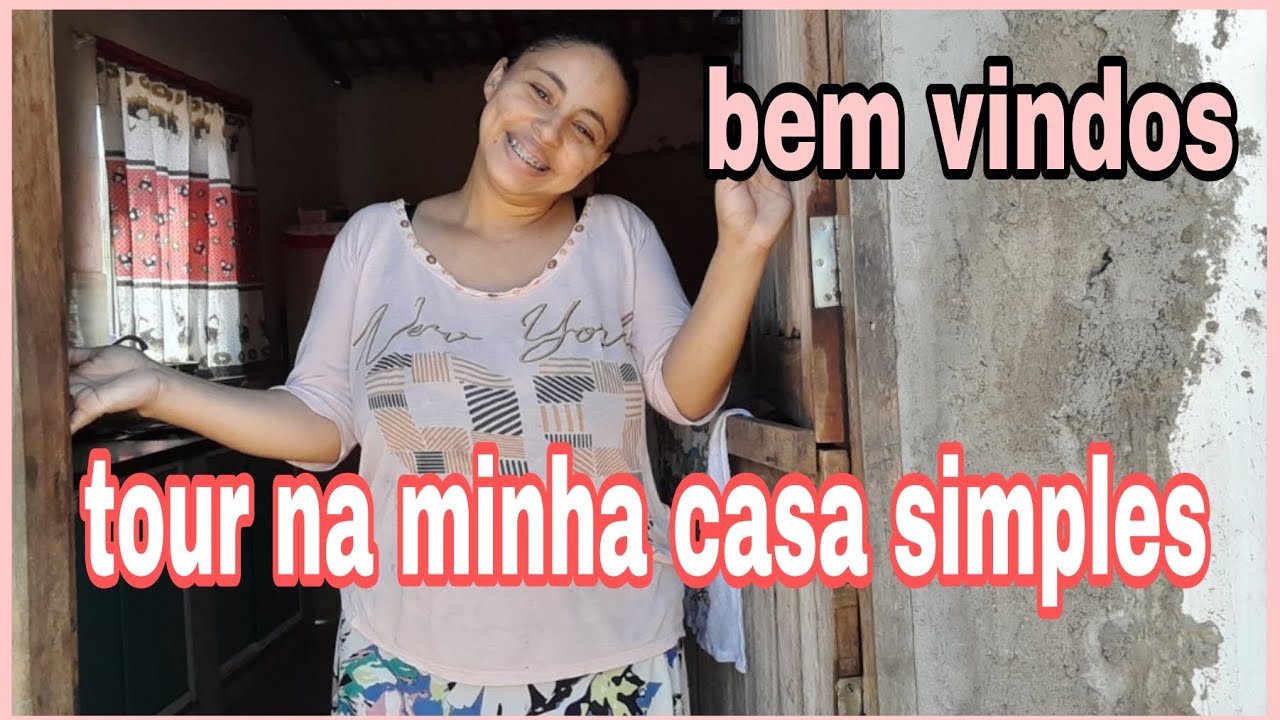 TOUR NA MINHA CASA SIMPLES DA ROÇA 