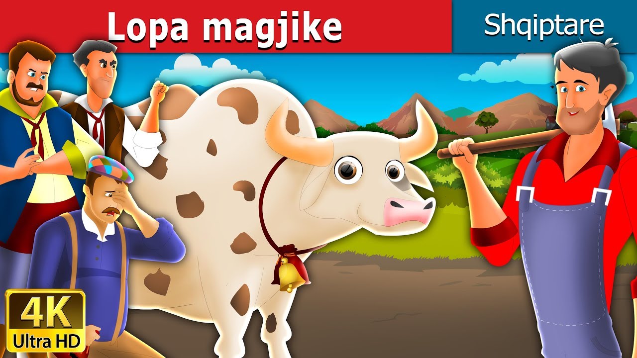 Lopa magjike | The Magic Cow Story in Albanian | @AlbanianFairyTales