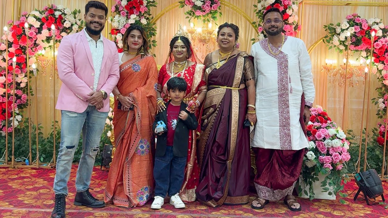 আজ সুভমের বোনের বিয়ে 🎉🥰✨