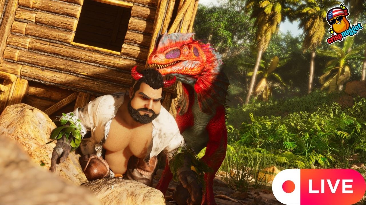 Upgrading our island bungalo - ark ascended