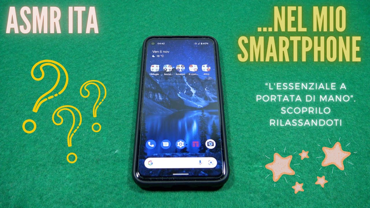 ASMR ITA | RILASSATI, mentre ti mostro il mio smartphone 😌💤📱| Cosa conterrà mai?
