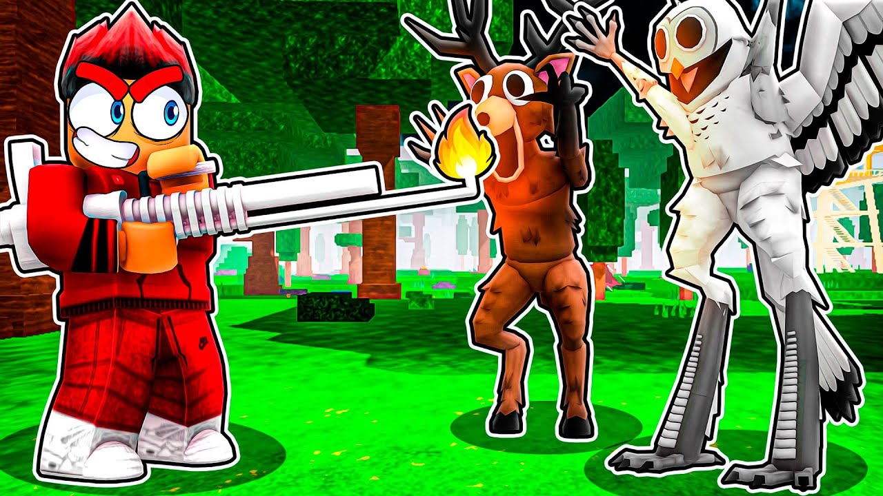 KELAS BARU NI MEMANG OP! AKU BAKAR RUSA DAN BURUNG HANTU! (Roblox Malaysia)