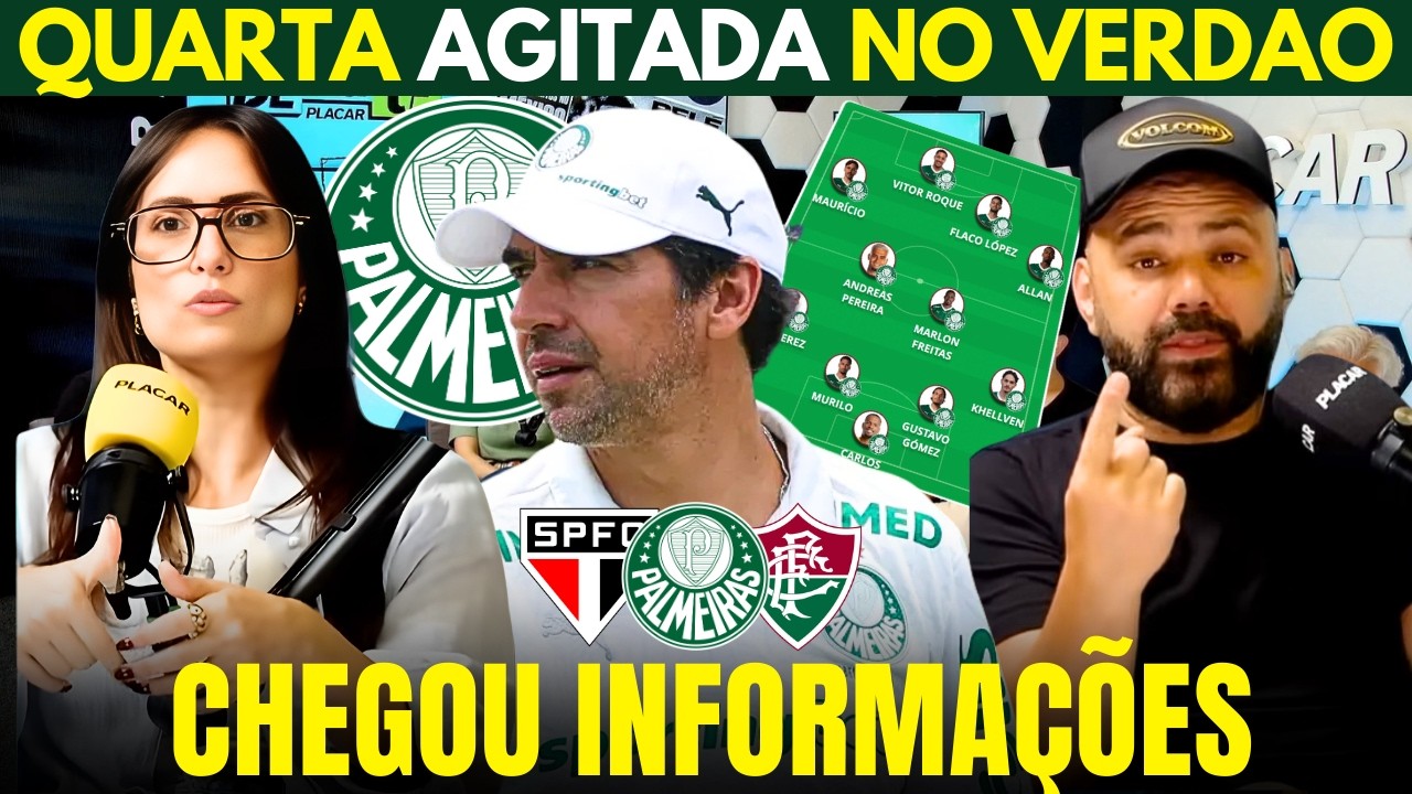 ABEL Ferreira RESPONDEU À ALTURA! PALMEIRAS pode ter NOVIDADES! Cabeça já na FINAL?