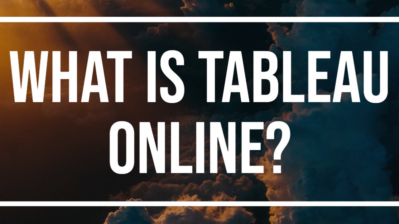 Tableau Online: What is Tableau Online? Tableau Online Vs. Traditional Excel