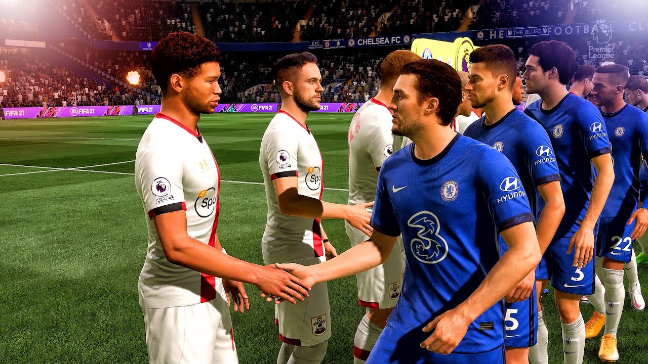 CHELSEA vs SOUTHAMPTON - PREMIER LEAGUE 2020/2021 | Gameplay Full HD [1080p60fps] | FIFA 21