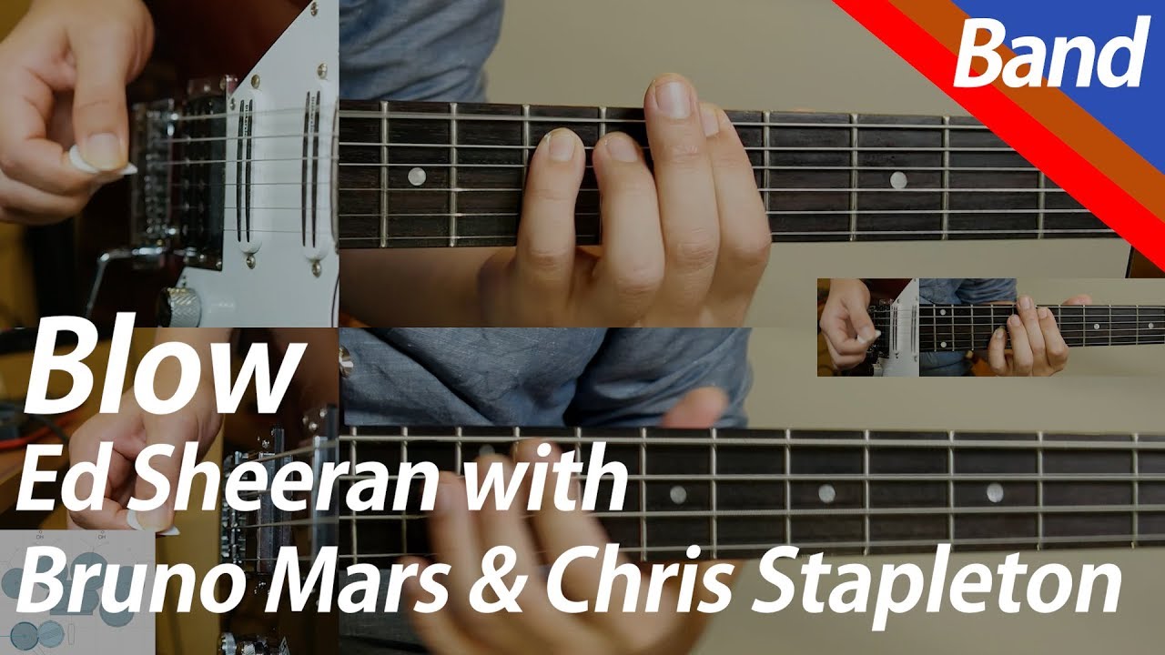 Blow - Ed Sheeran with Chris Stapleton, Bruno Mars | 밴드 커버