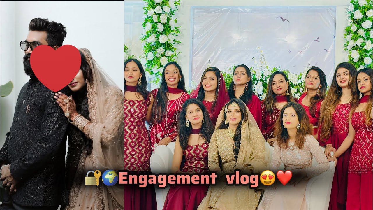 കാത്തിരുന്ന ദിവസം ❤️🥹finally🔐🌍 | engagement vlog | alfala vinoj khan |