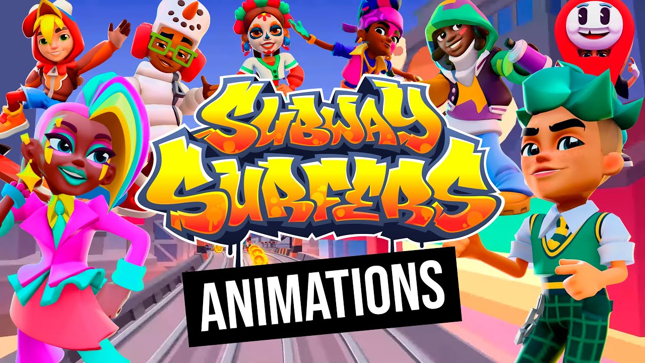 SUBWAY SURFERS ALL CHARACTERS ANIMATIONS REWIND 2025