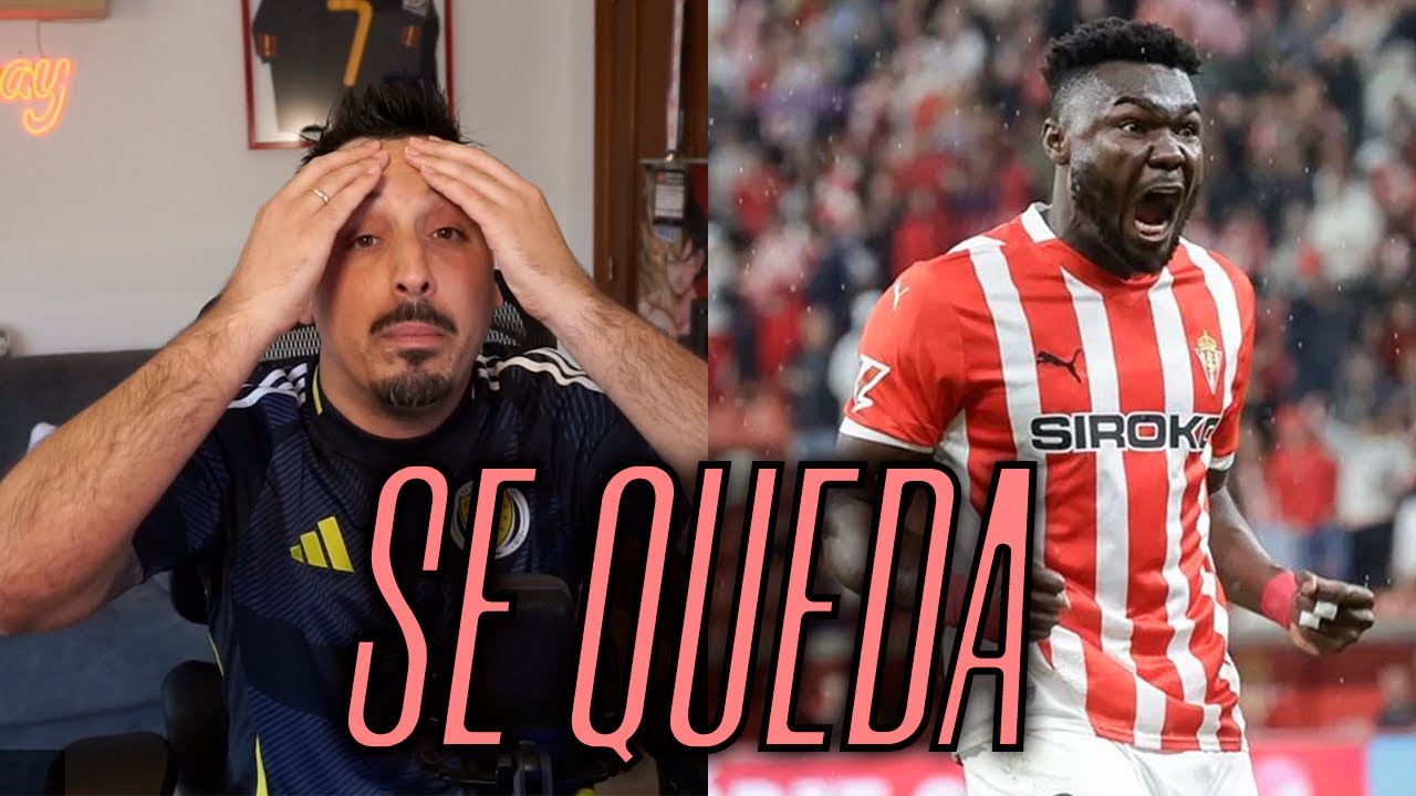 CAICEDO SIGUE en el SPORTING de GIJ&Oacute;N *no me lo puedo creer*