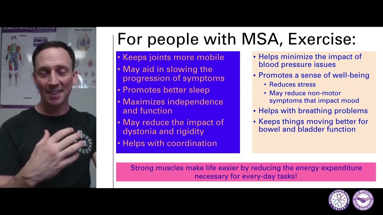 Exercise and MSA - Mike Braitsch, PT, DPT
