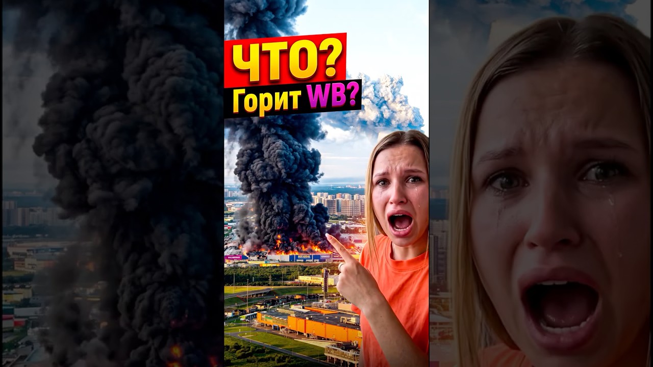 Горит Wildberries в Санкт Петербурге 24 июля 2026