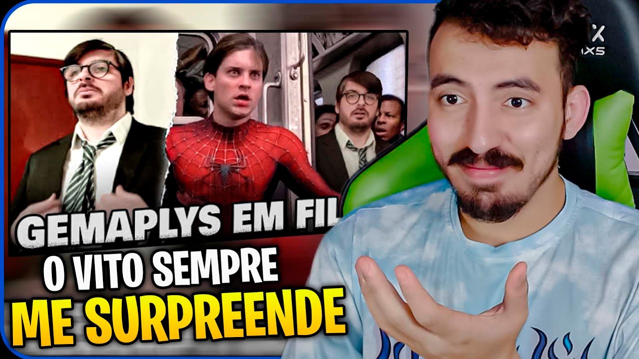 me inseri em filmes famosos - GEMAPLYS | Leozin React