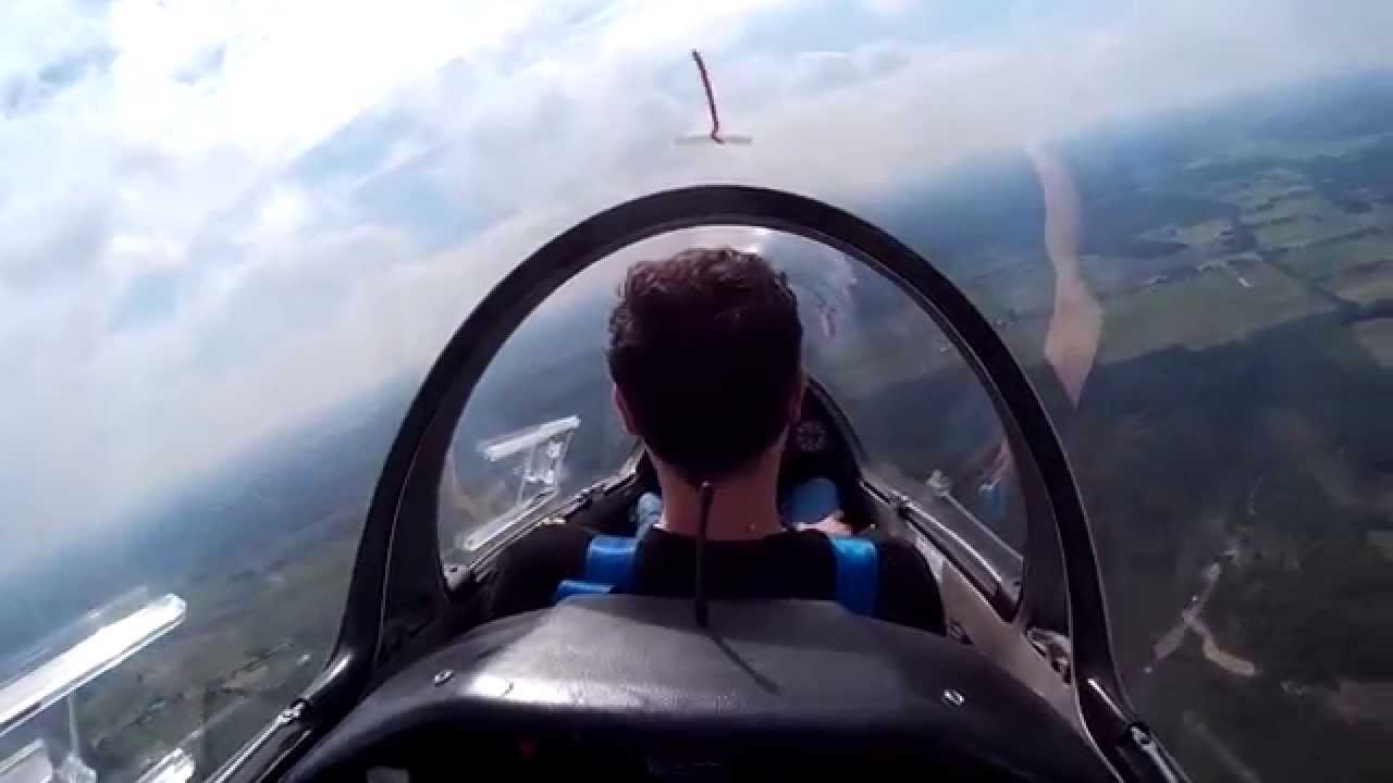 Introductiedag zweefvliegen vlucht twee